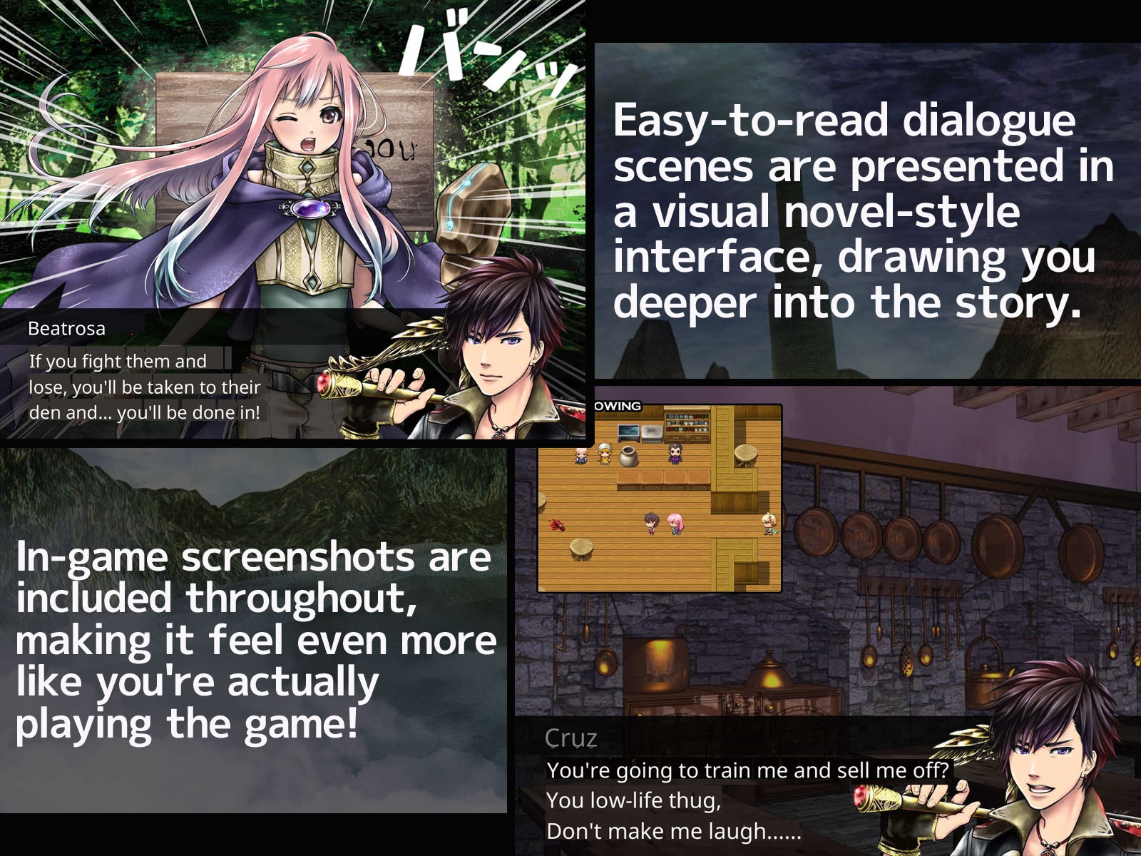 The Strongest Swordsman Is Humiliated When He Loses to His Enemies: An RPG Visual Novel Chapter 1 サンプル画像4