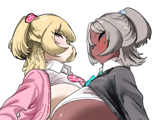 Mカップギャル VS Uカップギャル