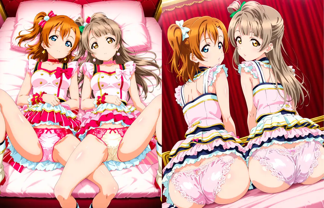 スクールアイドルのイラストセット サンプル画像 2