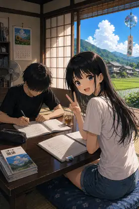 夏の終わりと、年上で美人な従妹 ジャケット画像
