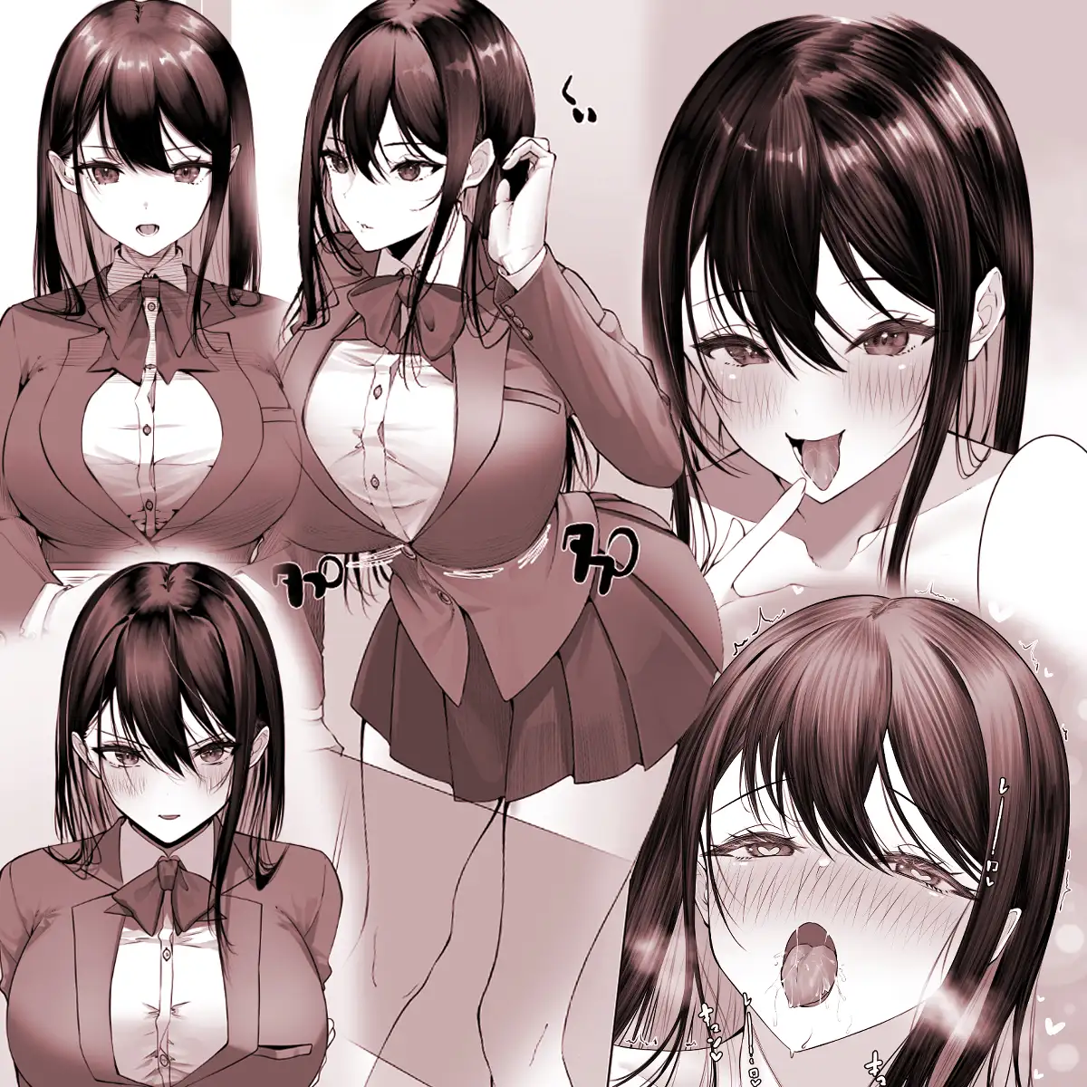 クールだけど押しに弱くて甘々になってしまう生徒会長 サンプル画像 2