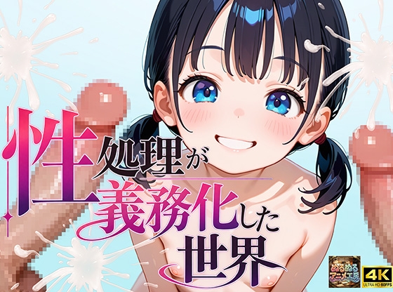 【4Kアニメ】性処理が義務化された世界