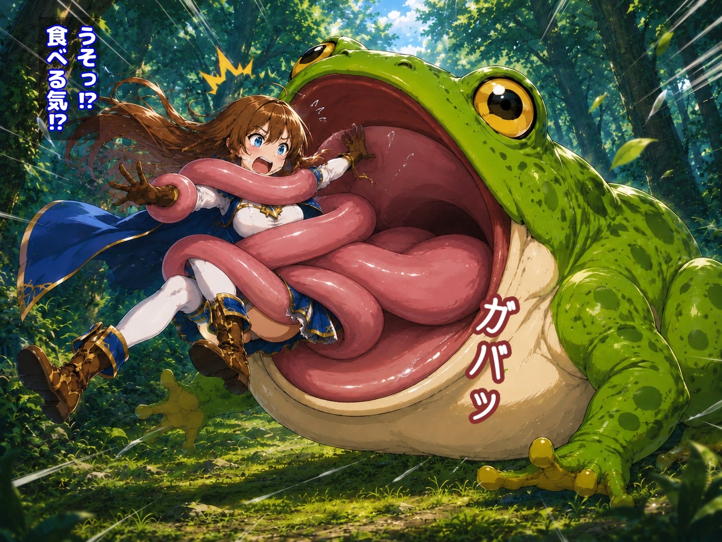 アリサちゃんの丸呑み冒険記 画像2