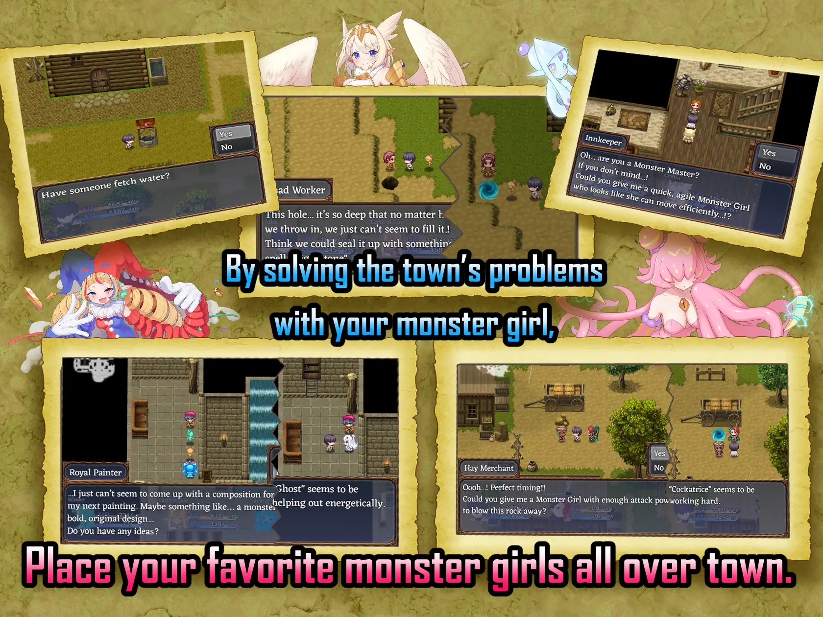 Monster Garden: Monstergіrls Labyrinth サンプル画像 7