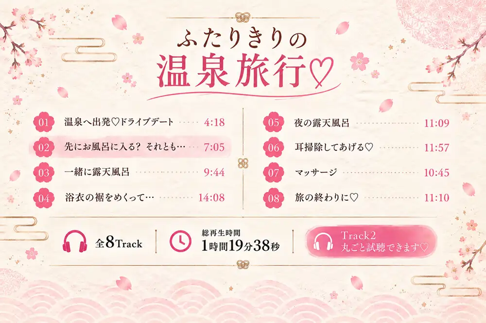 【KU100★恋鈴桃歌】彼女といちゃらぶ温泉旅行 サンプル画像 4