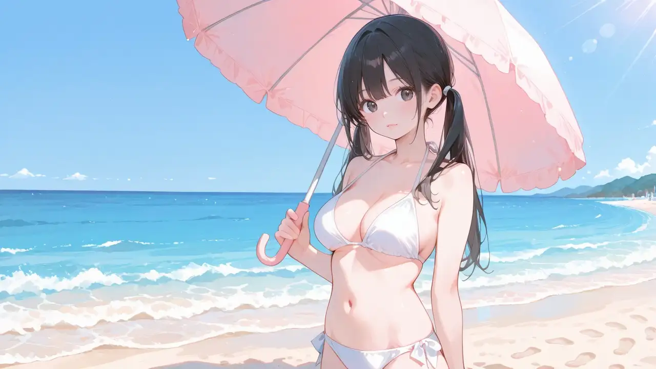 秘密の夏の思い出〜岩陰に隠れて大声で青姦SEXしちゃった夏〜 サンプル画像 3
