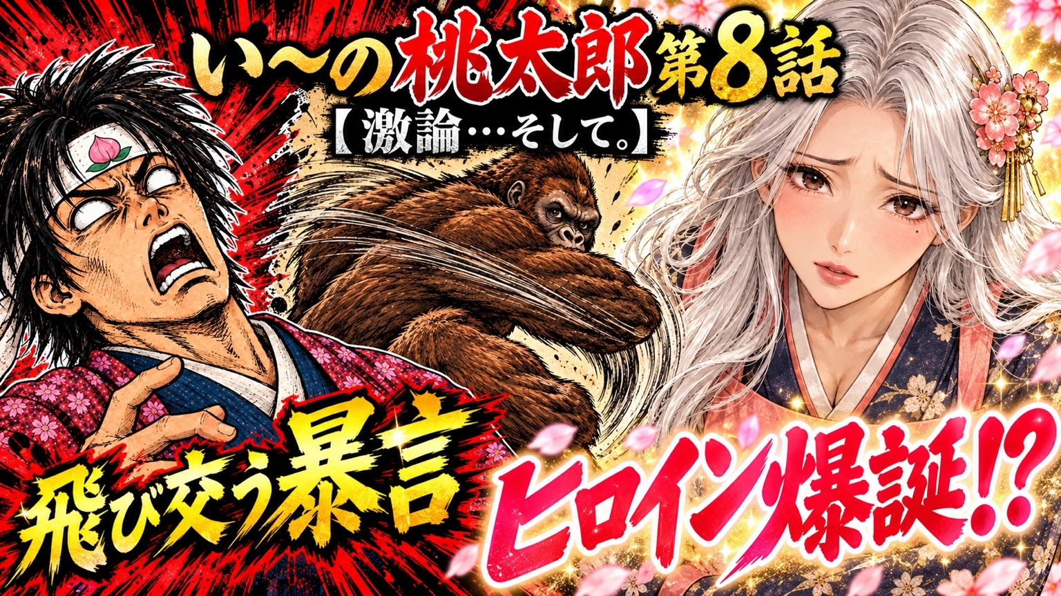 い〜の桃太郎7.8話-11