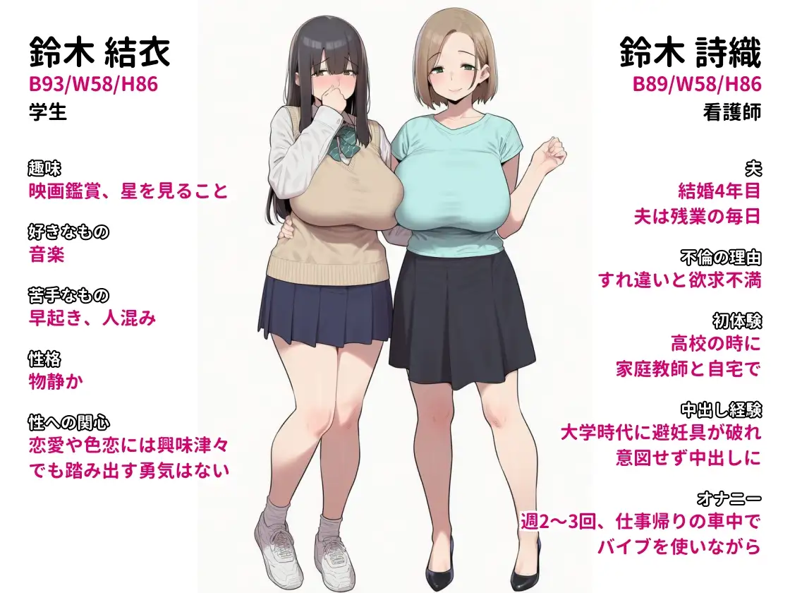 家庭訪問したJK宅で母娘まとめて親子丼 サンプル画像 7