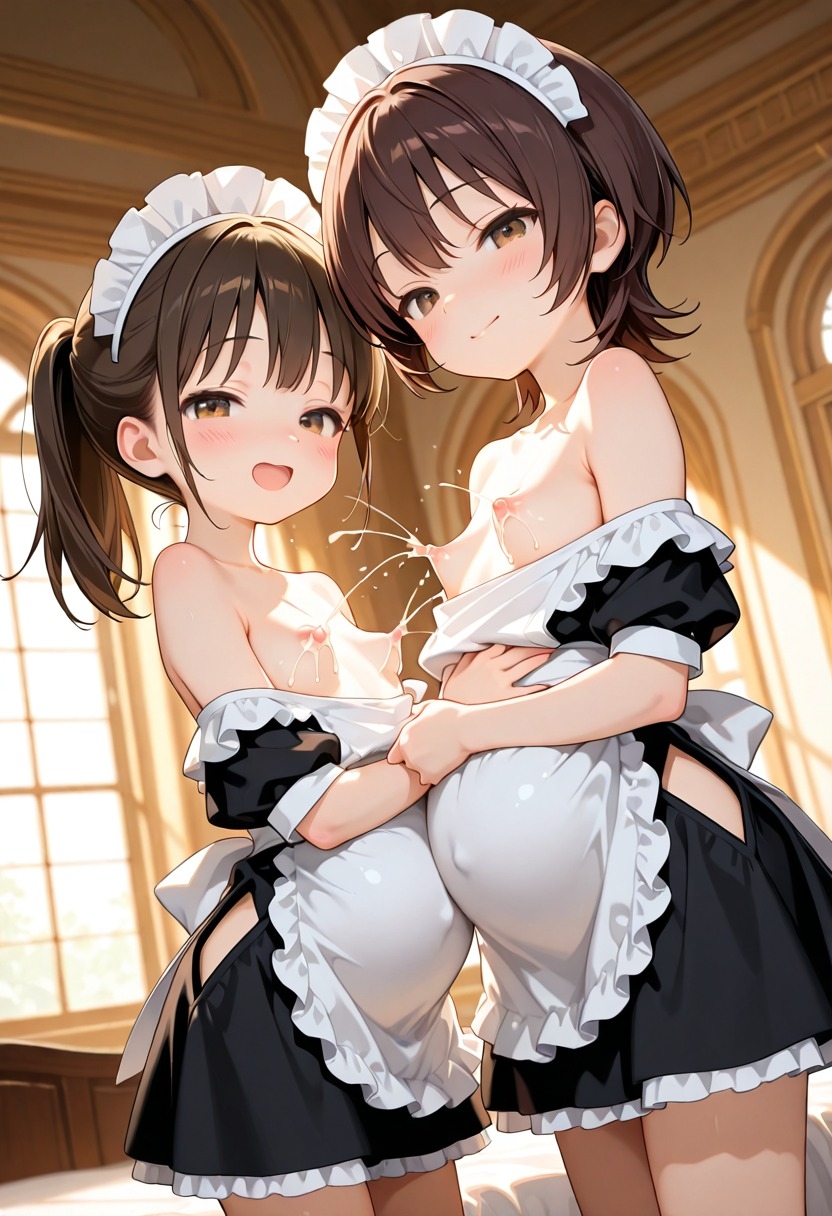 ふくらみかけが好きなアナタへ 孕ませ専用の性処理メイドたち 画像9