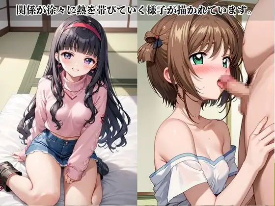 あのヒロインと禁断浮気SEX〜木○本桜＆大○寺知世編〜 サンプル画像 2