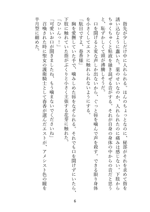 異世界に召喚された聖女は、執着騎士の独占愛から逃げられない [あやにしき] | DLsiteがるまに 4