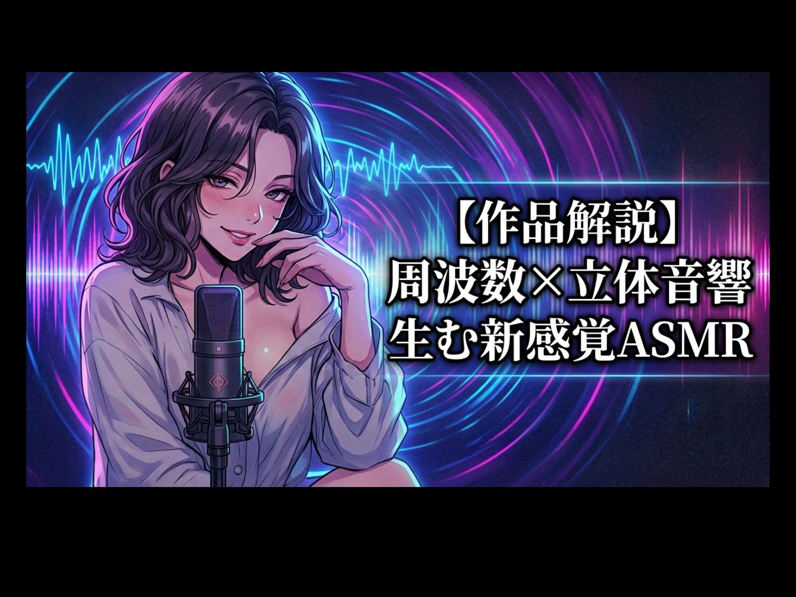 【前代未聞立体音響】脳がバグる周波数催○音楽と密着フェラ音で無限ドライオーガズム
