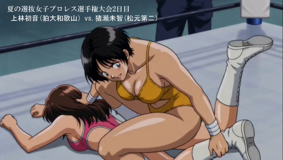アニメ 夏の選抜女子プロレス選手権大会! 画像1