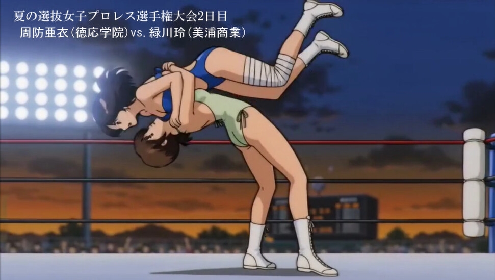 アニメ 夏の選抜女子プロレス選手権大会! 画像4