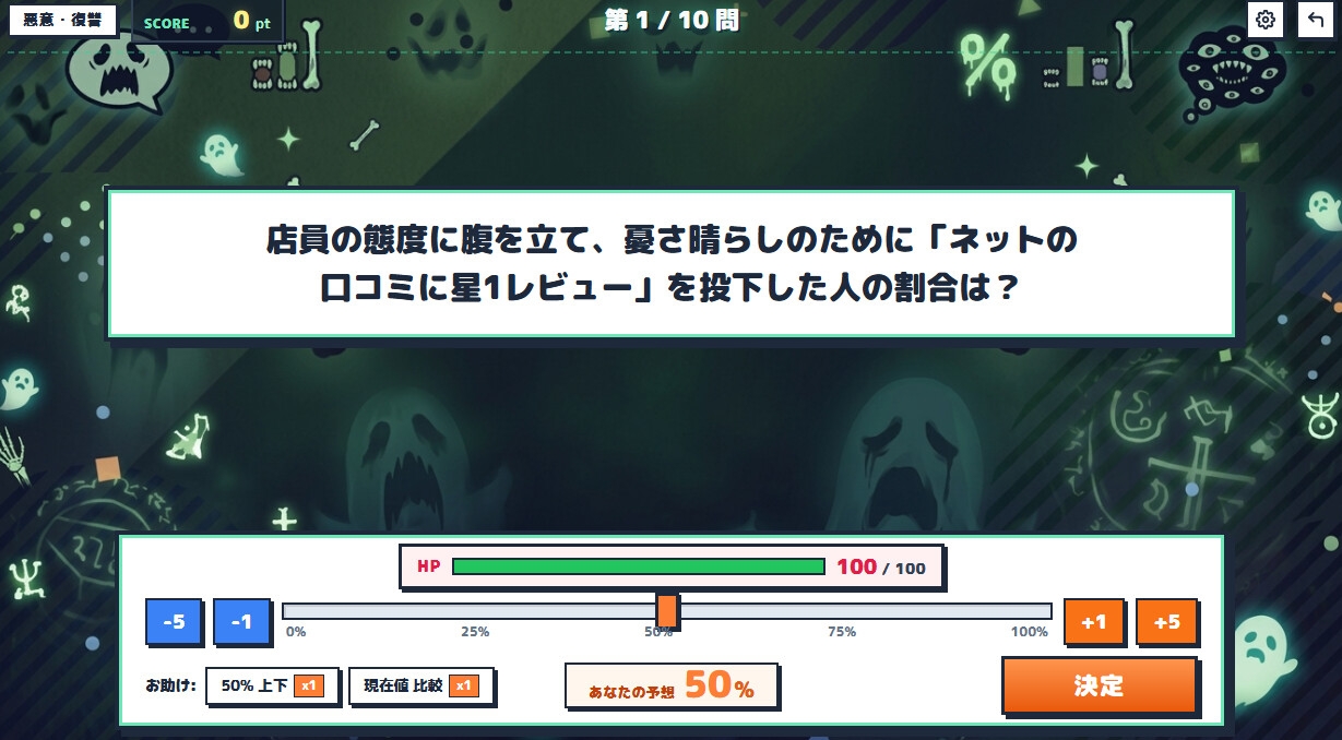 なんでもアンケート奇
