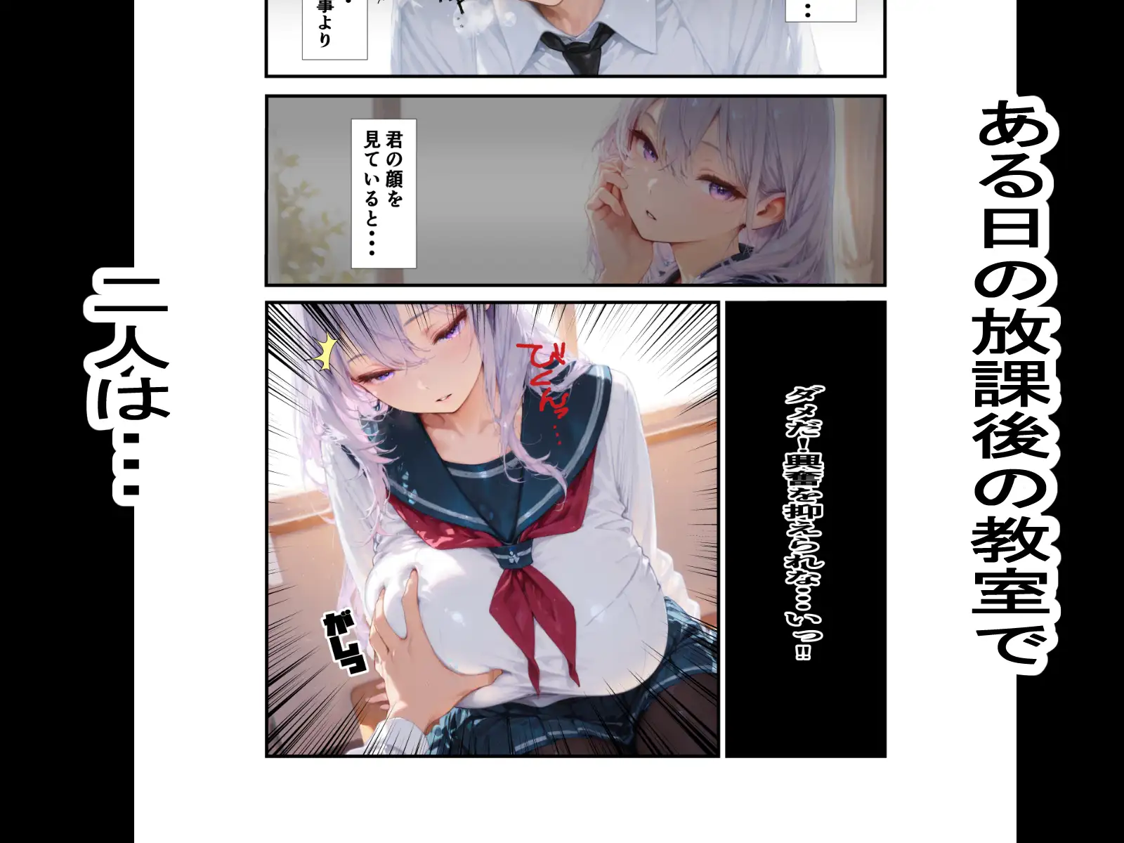 君の秘密を知った僕に出来る事 サンプル画像 2