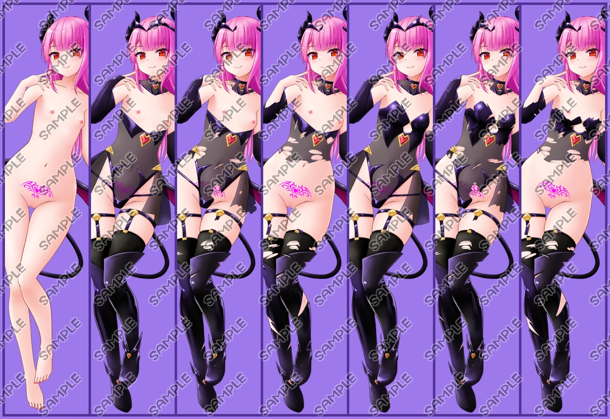 女性型モンスター立ち絵素材3
