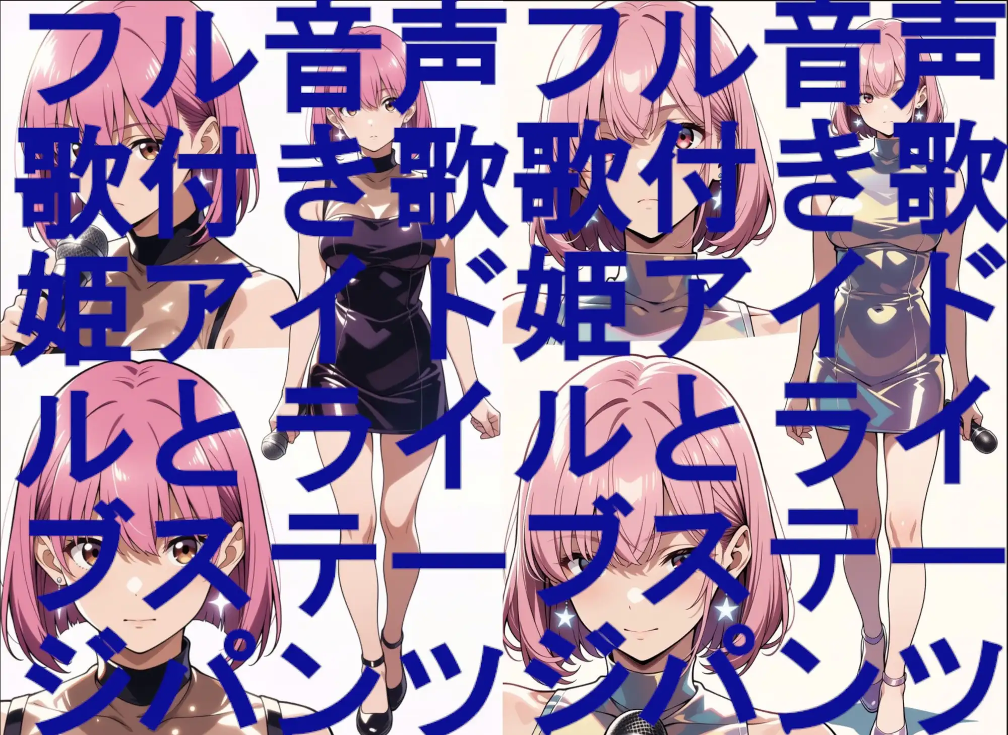 【超美麗動画の歌付き。歌音声付き。】アイドルの歌姫とライブステージでパンツとエッチ(高画質版) サンプル画像 8