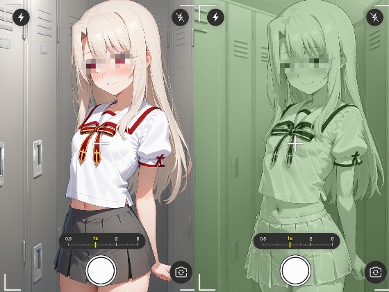 気になるあの娘を赤外線で盗撮してみた！ プ●ヤ三人娘イ●ヤ編