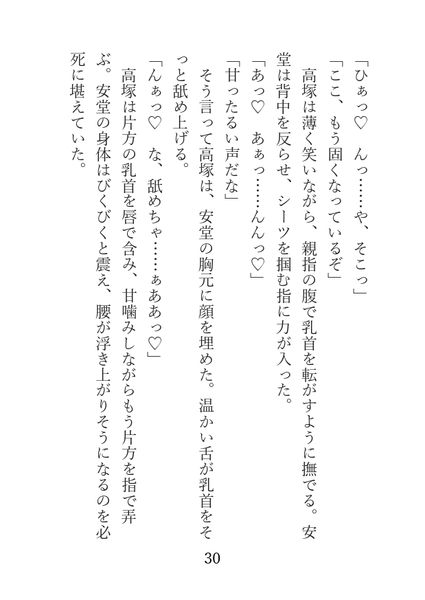 カントボーイ秘書と社長 初めての恋 〜出会いから結婚まで〜 サンプル6