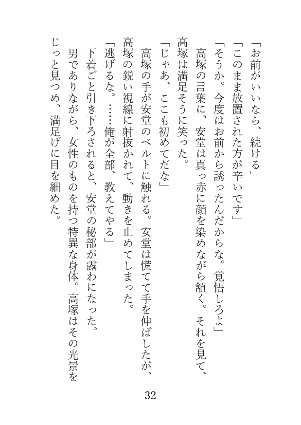 カントボーイ秘書と社長 初めての恋 〜出会いから結婚まで〜 サンプル8