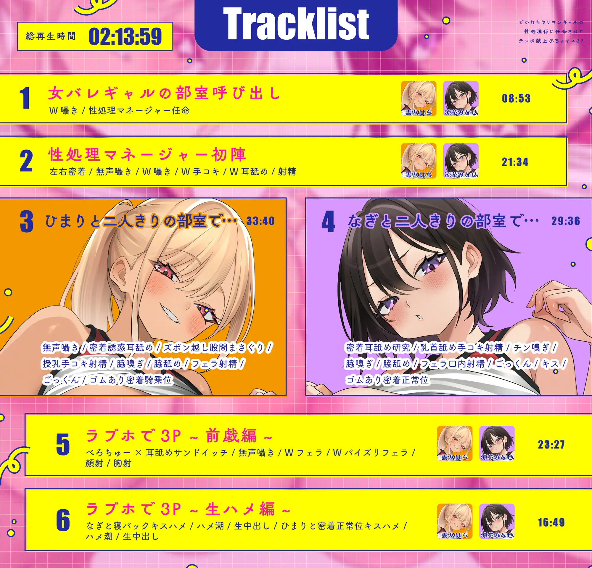 【長身JK×脇フェチ】 キミ、今日からウチら専用の肉ディルドくんね♡ でかむちヤリマンギャルの性処理係に任命されてチンポ献上ぶちゅキス交尾&汗ムレ密着肉圧3P サンプル画像6