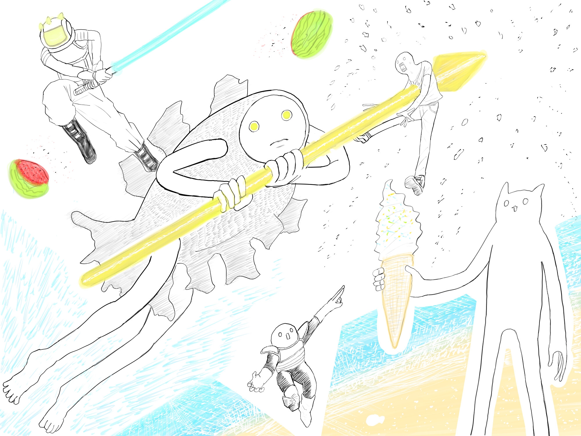 イラスト28作パラノマプローブ13話バスタープラネット1話短編作品2設定画集2