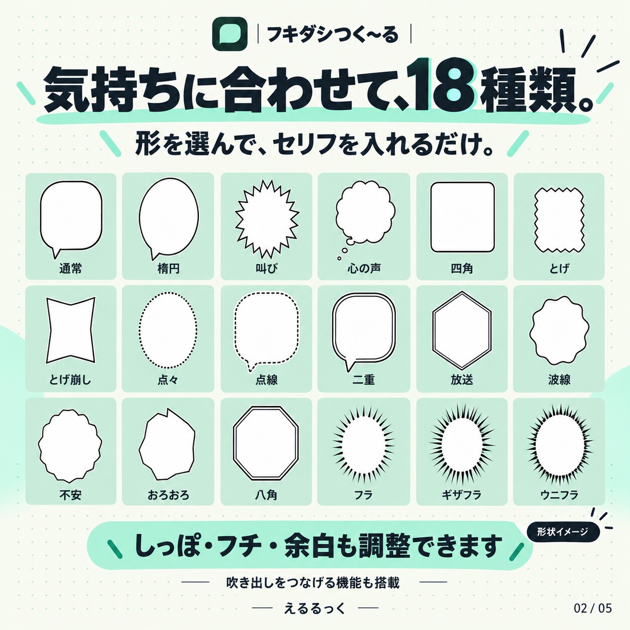 フキダシつく～る！【漫画・CG集・AI画像等の大量の画像ファイル向け、フキダシ作成を超高速に！】