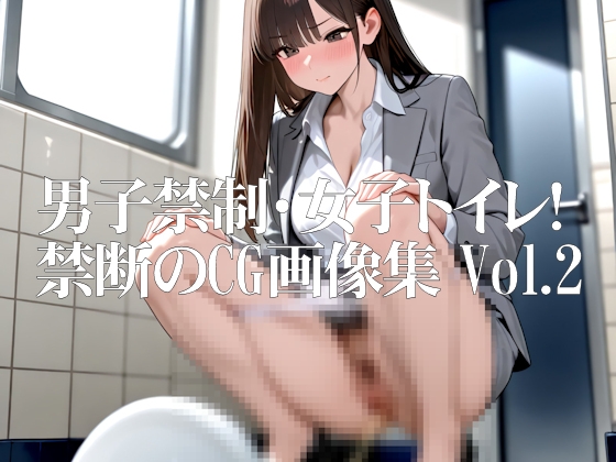 男子禁制・女子トイレ！夢のCG画像集vol.2