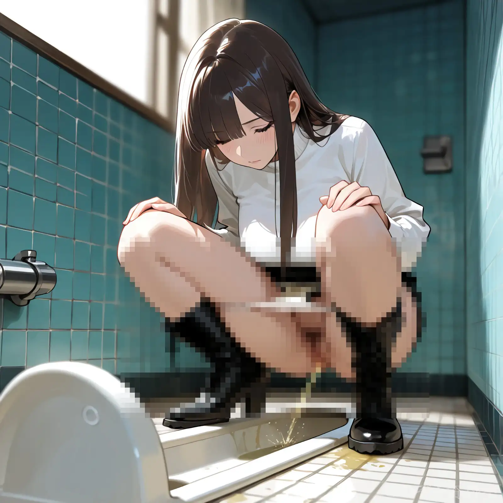 男子禁制・女子トイレ！夢のCG画像集vol.2 サンプル画像 3