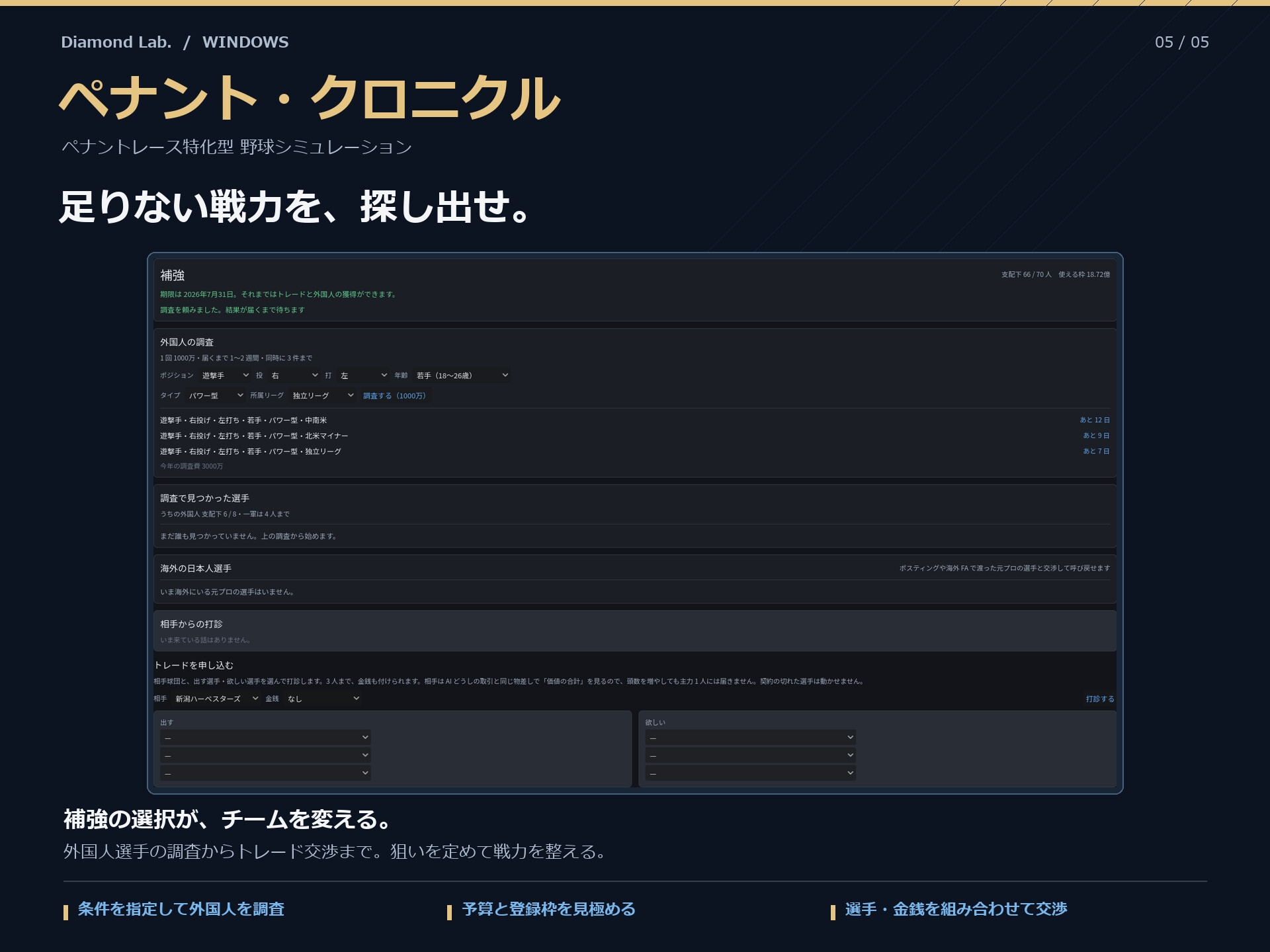 ペナント・クロニクル