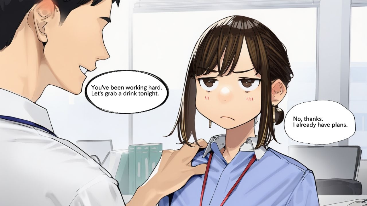 Ganbare Douki-chan NTR - Taken at Douki-kun’s Desk [Obsidian Archive] sample 1
