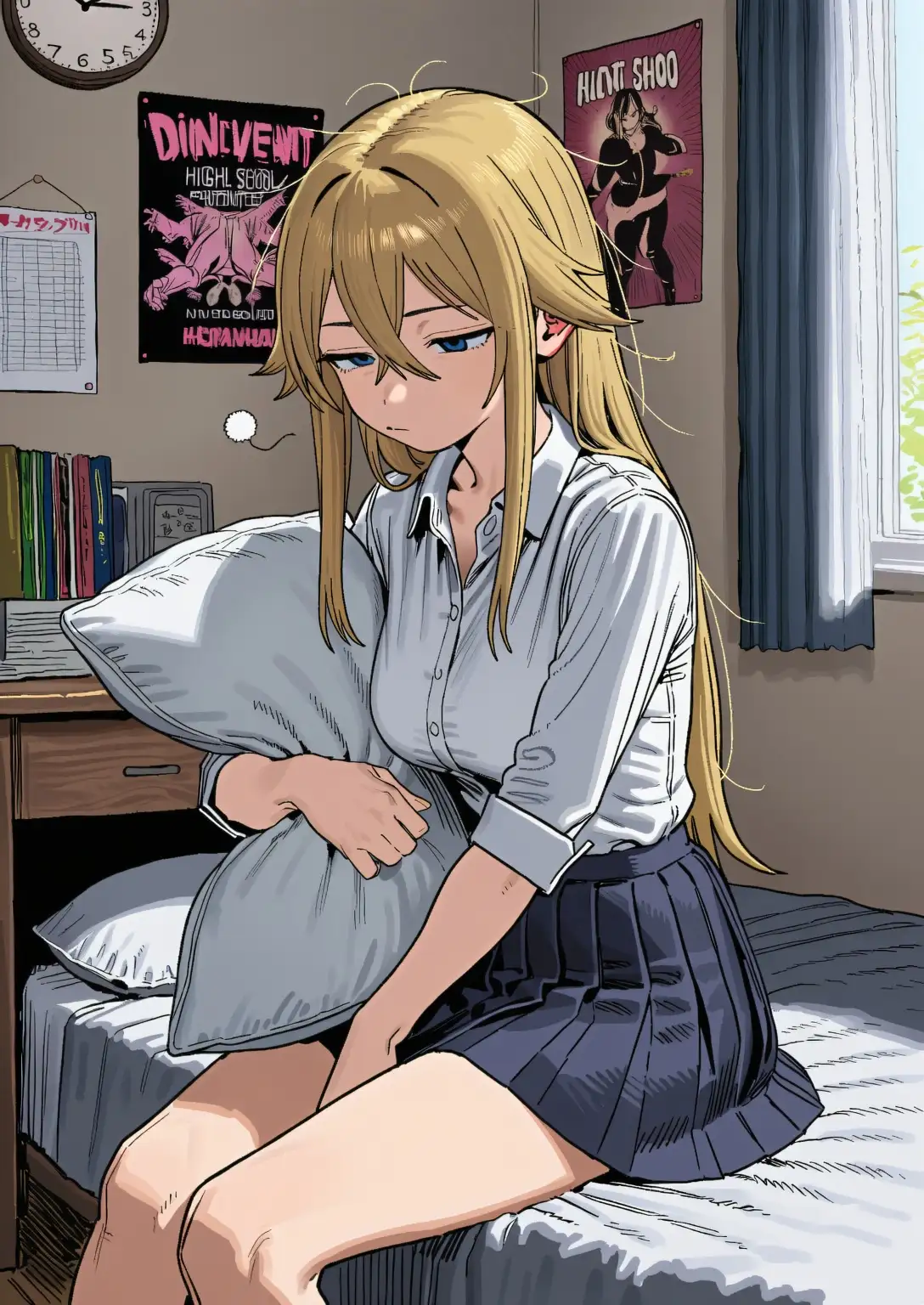 ギャルJKを透視 サンプル画像 3