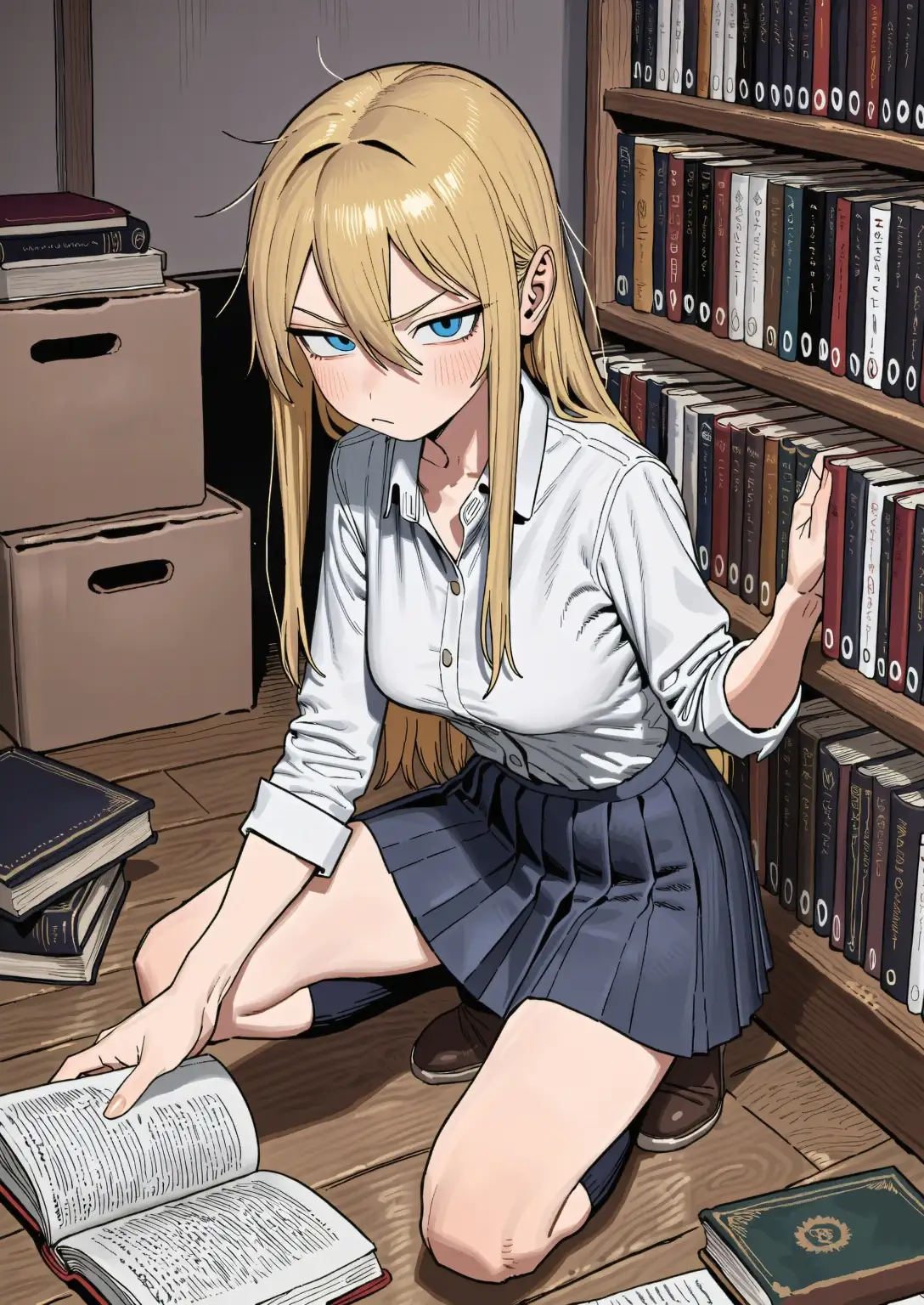 ギャルJKを透視 サンプル画像 9