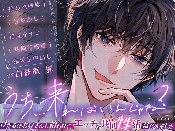 【相互性欲解消→※挿入NG…】『うち…来ればいんじゃね?』けだるげお兄さんに拾われて、エッチな共同性活はじめました【もうダメ…解禁→キモチイィ♡】