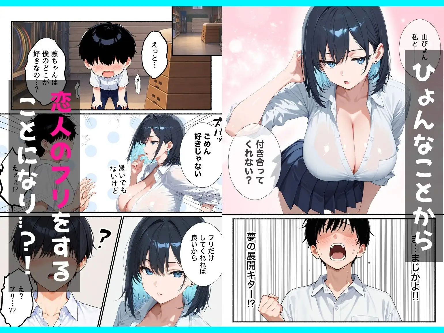 不感症のクールギャルと童貞陰キャの僕がポリネシアンセックスで本気SEXした話 サンプル画像 2