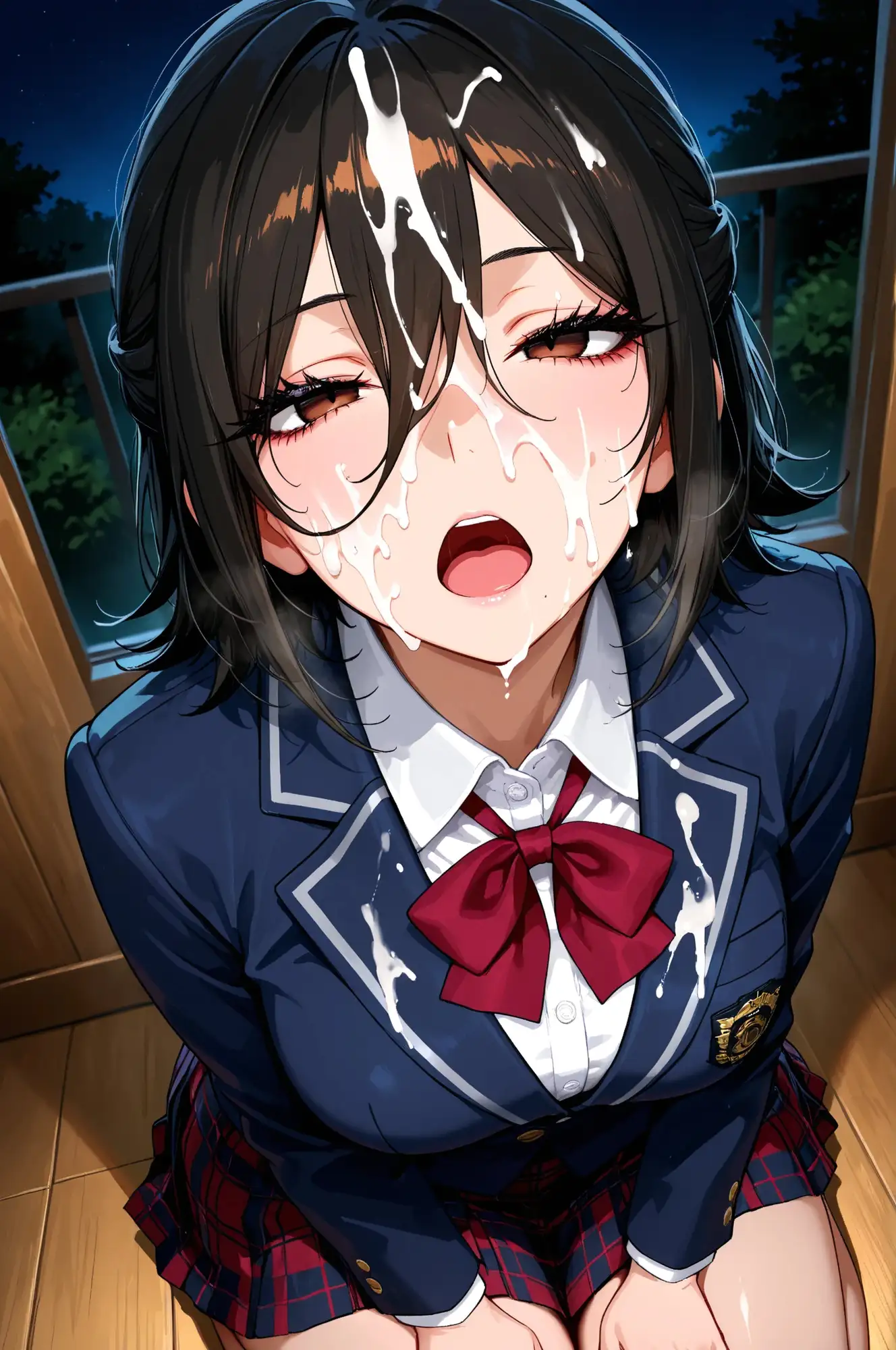 ぶっかけられたお顔は好きですか？ サンプル画像 4