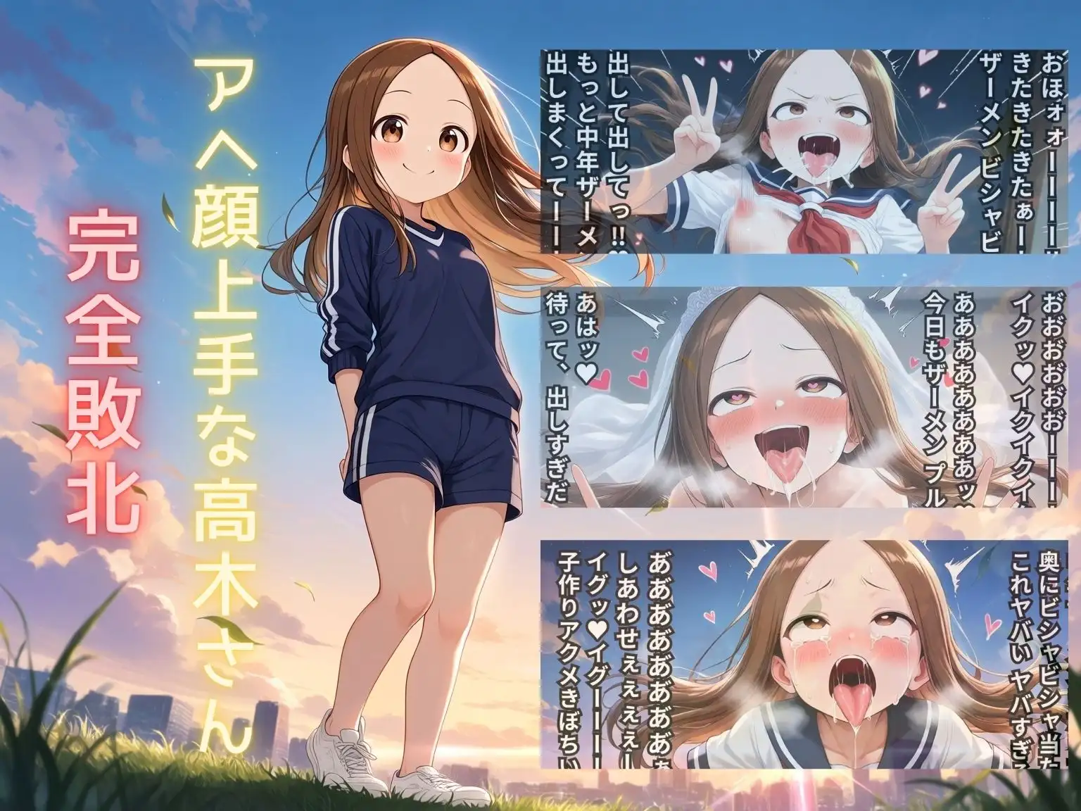 高木さんがキモおやじの子作り便器に堕ちるまで サンプル画像 7