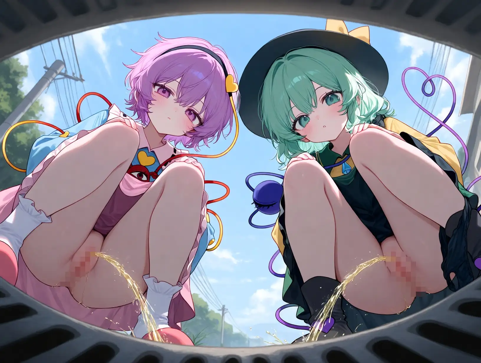 東方放尿CGコレクション サンプル画像 6