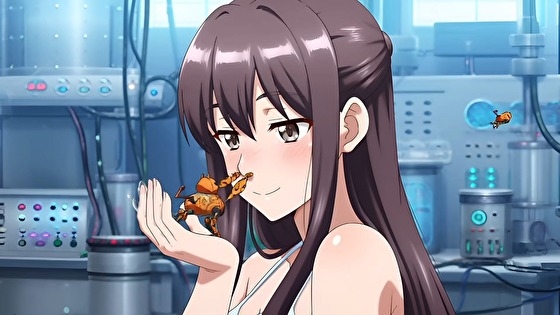美奈さんのくしゃみ実験観察！(MP4アニメ) / Observing Mina's Sneezing Experiment! (MP4 Animation)