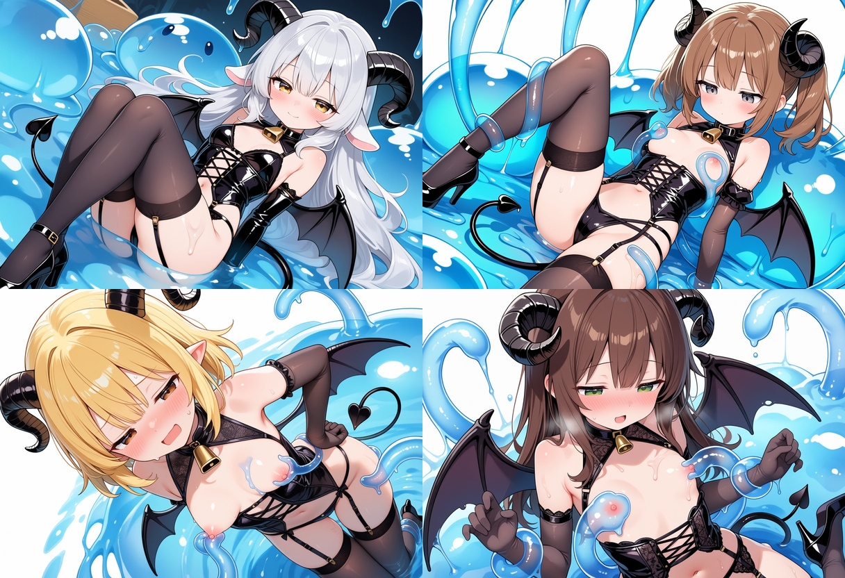 からめとられて ～サキュバス×触手&スライム～ 画像6