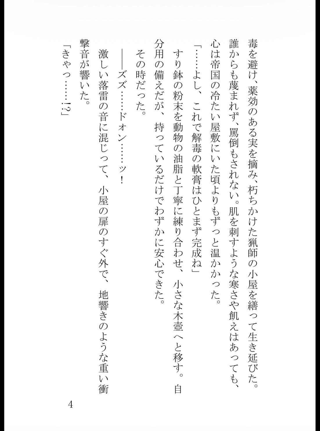 無実の罪で国外追放されて、獣人の国でとある獣人を助けたら、王子様で溺愛されるようになりました サンプル5