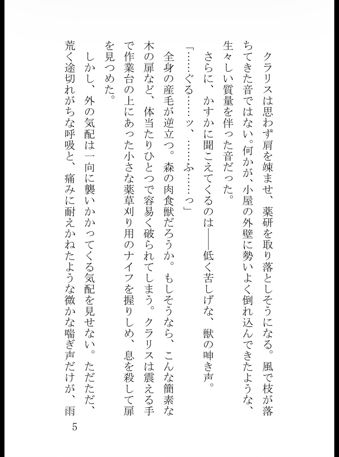 無実の罪で国外追放されて、獣人の国でとある獣人を助けたら、王子様で溺愛されるようになりました サンプル6
