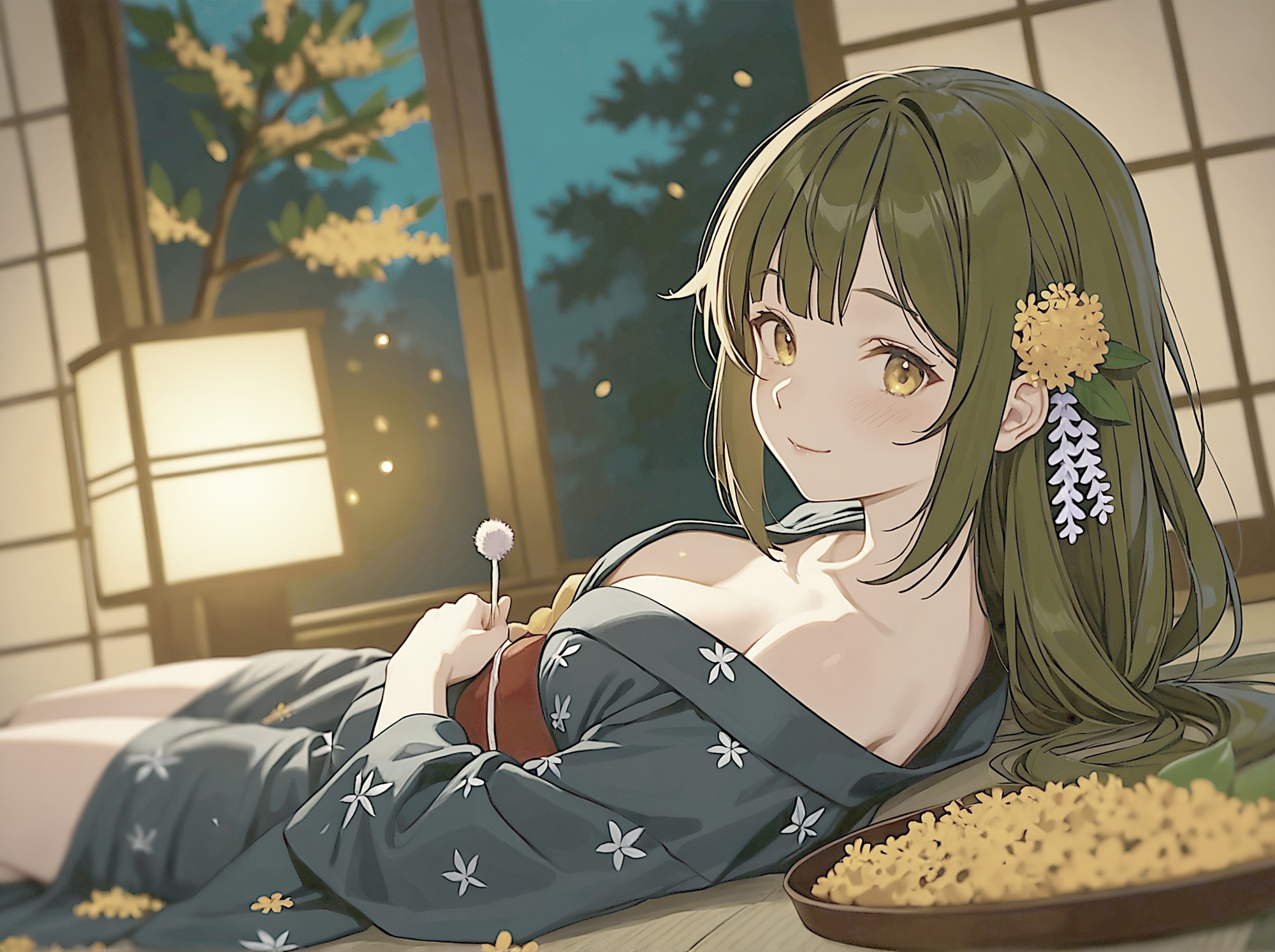 【看板娘×膝枕耳かき】あやかの湯宿ささやき日記 第二十二夜 金木犀の耳かき【耳かき・添い寝・囁きASMR】