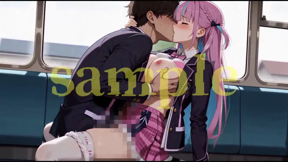 強〇快楽痴〇電車 湊あ〇あ編 THE ANIMATION サンプル画像8