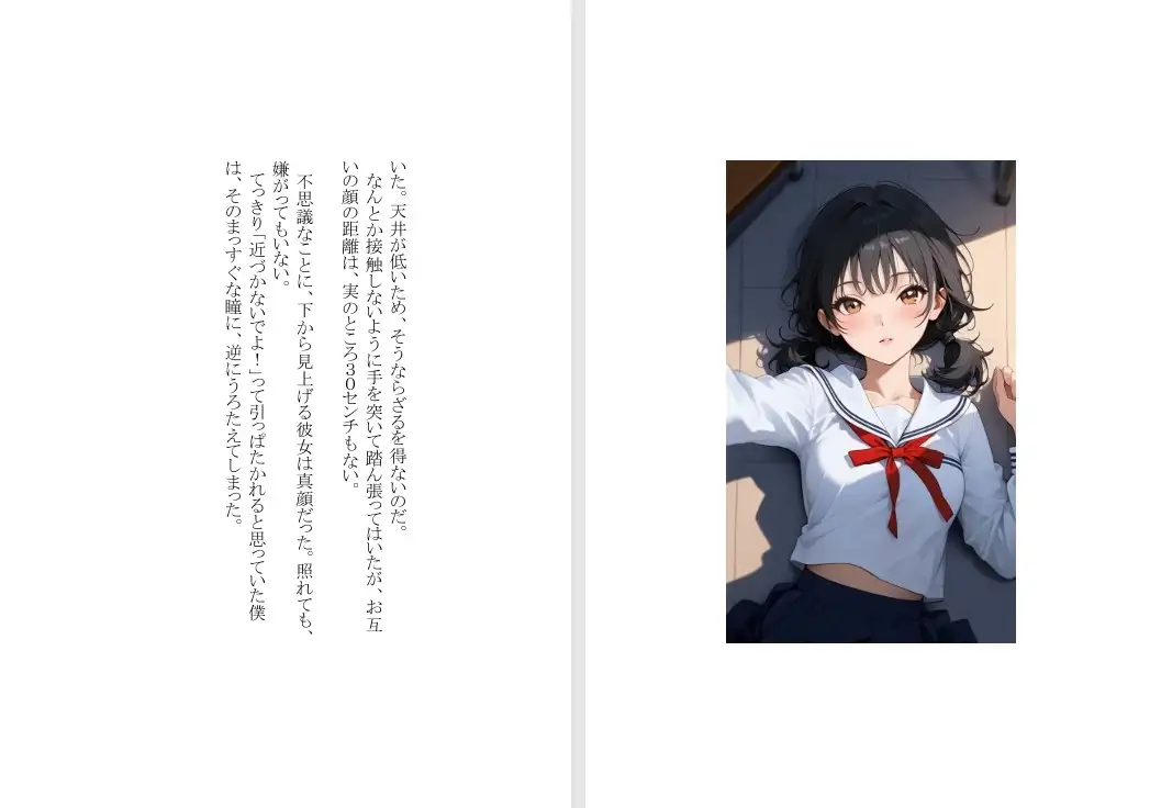 【本格短編青春小説】前夜、月下で手をとって サンプル画像 3