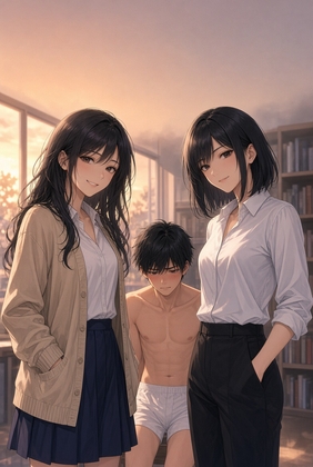 触れさせない彼女と脱がされる僕。恋をした相手はレズビアンだった