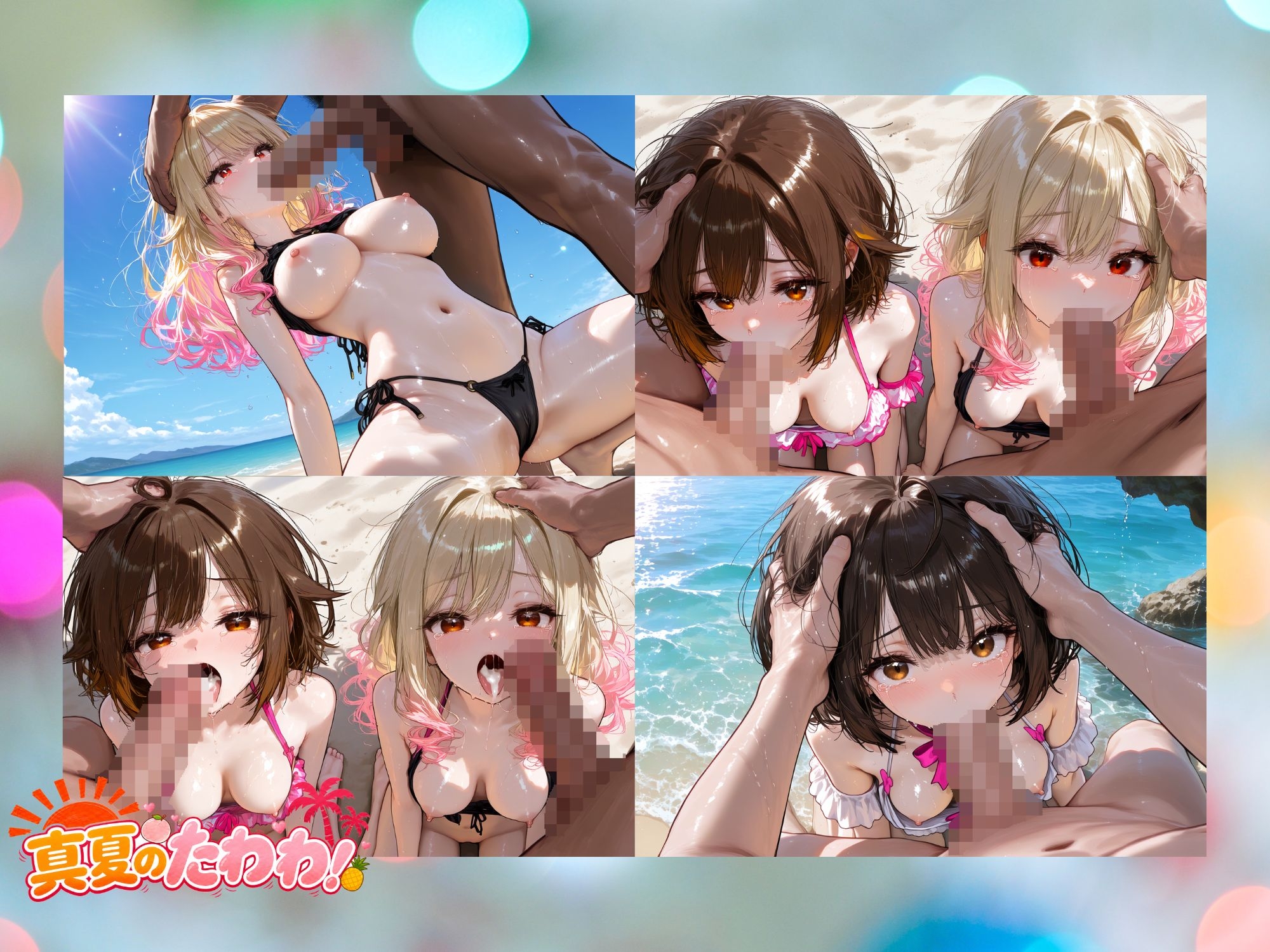 【4K 120FPS】真夏のたわわ！～内緒のハメ撮りビーチ～ サンプル7