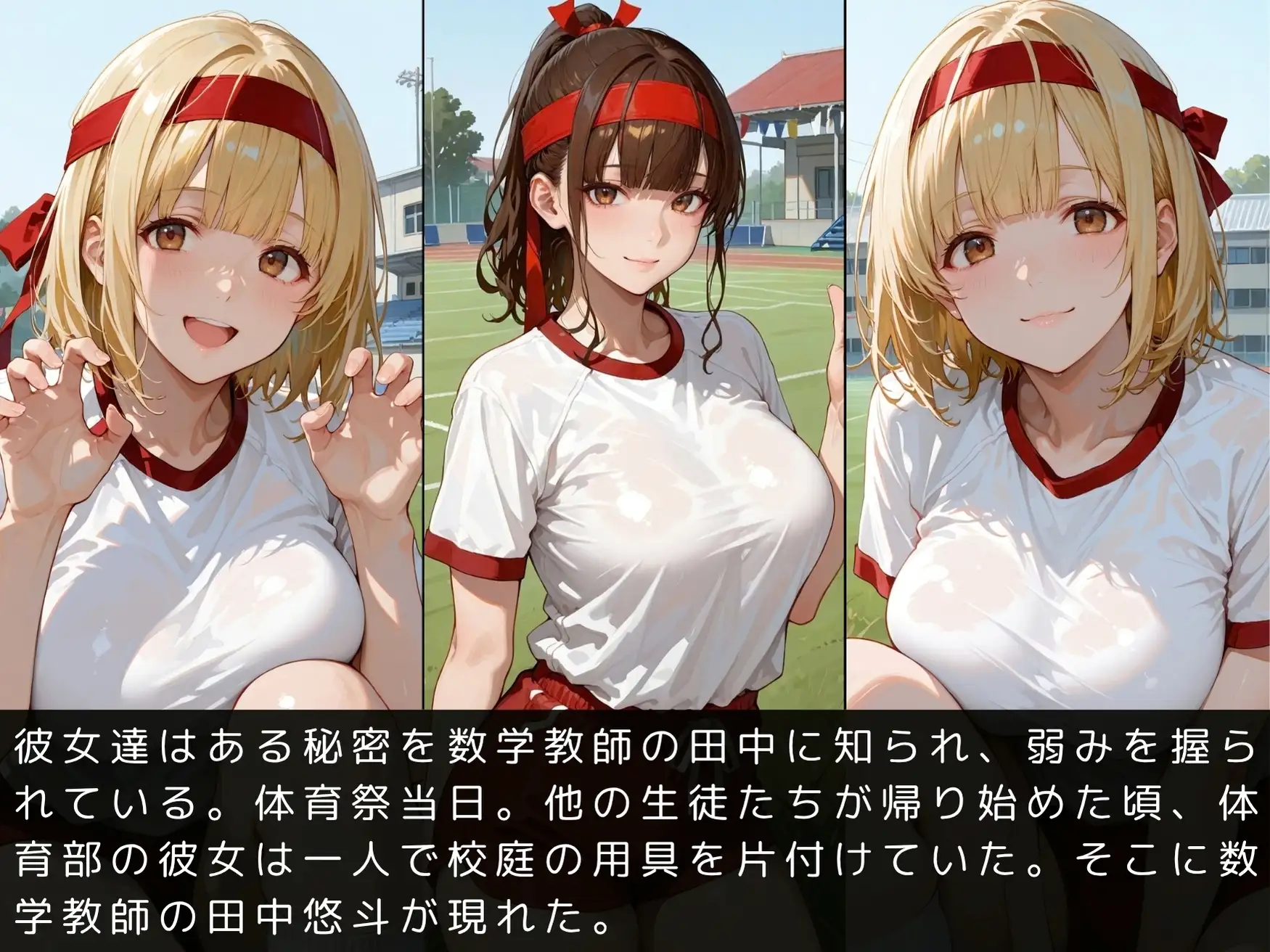 放課後の性指導〜禁断の記録〜体育祭編〜 Vol.2 サンプル画像 4