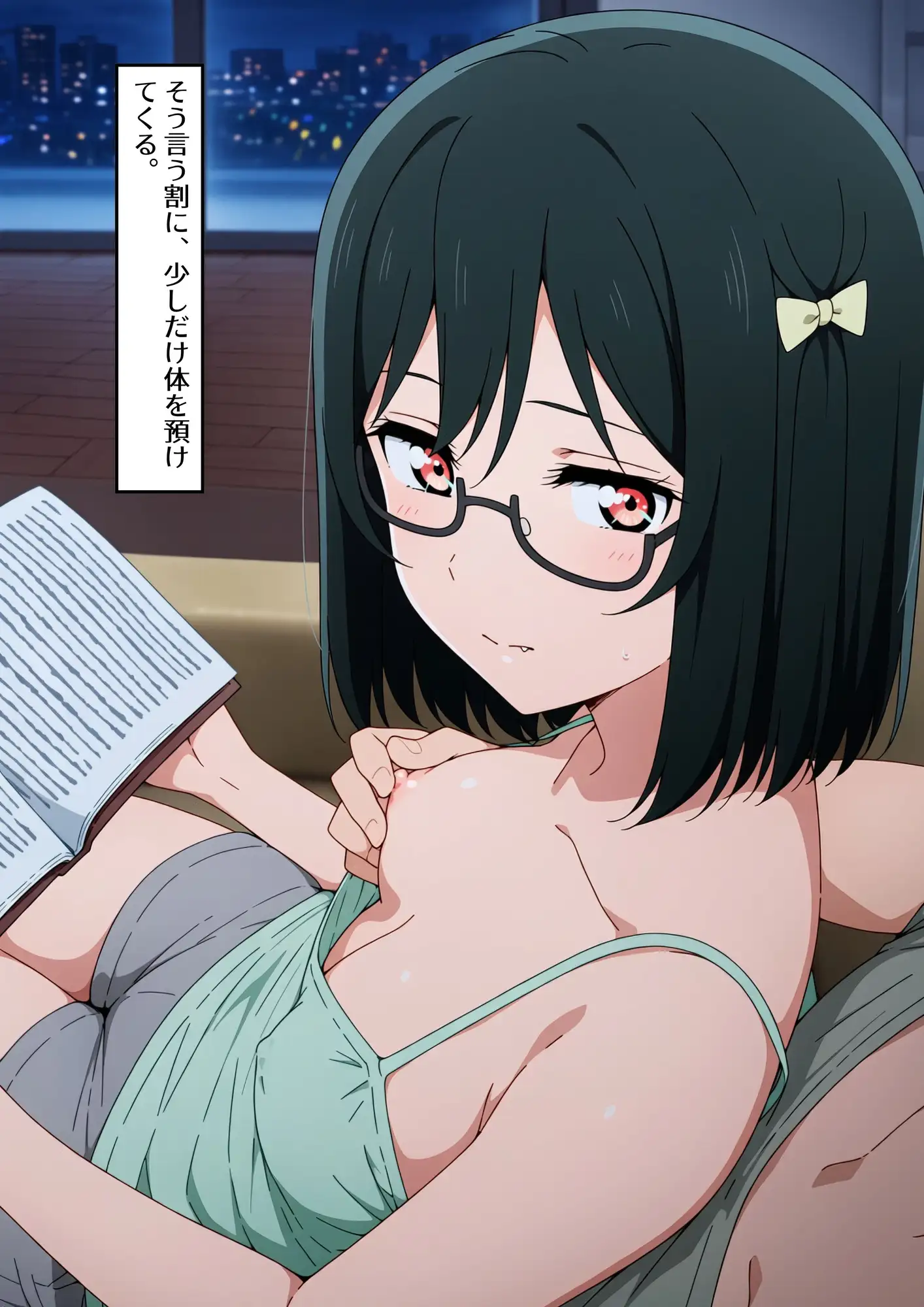 栞子ちゃんとの甘々同棲生活 サンプル画像 2